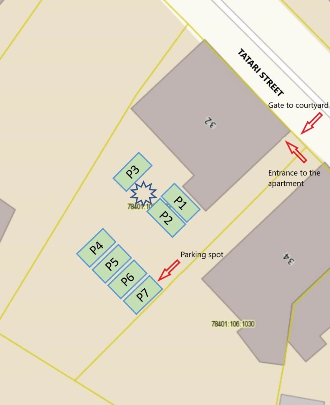 טאלין Tatari 32 One-Bedroom Apartment מראה חיצוני תמונה
